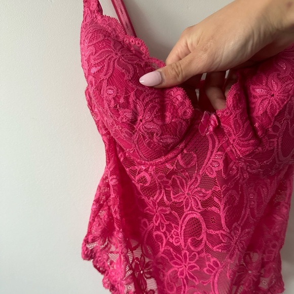 Vintage Pink Bodysuit - Picture 3 of 5